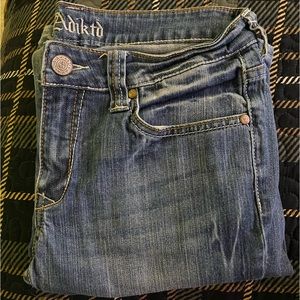 Adiktd jeans -Never worn size 6/W29